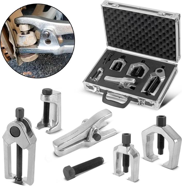 Actual product image Stahlwerk Traggelenk-Abzieher-Set 5-teilig Kugelgelenk-Ausdrücker