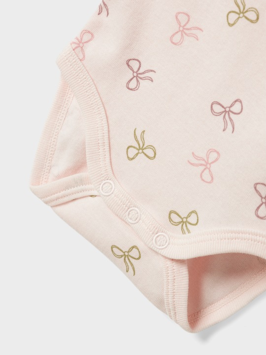Image du produit Name it Nbfbody 3p Ls Barely Pink Bow Noos (62)