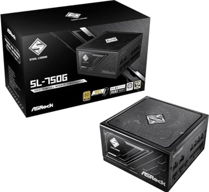 Actual product image AsRock Challenger CL-750G 750W 80+ Gold PSU (750 W)