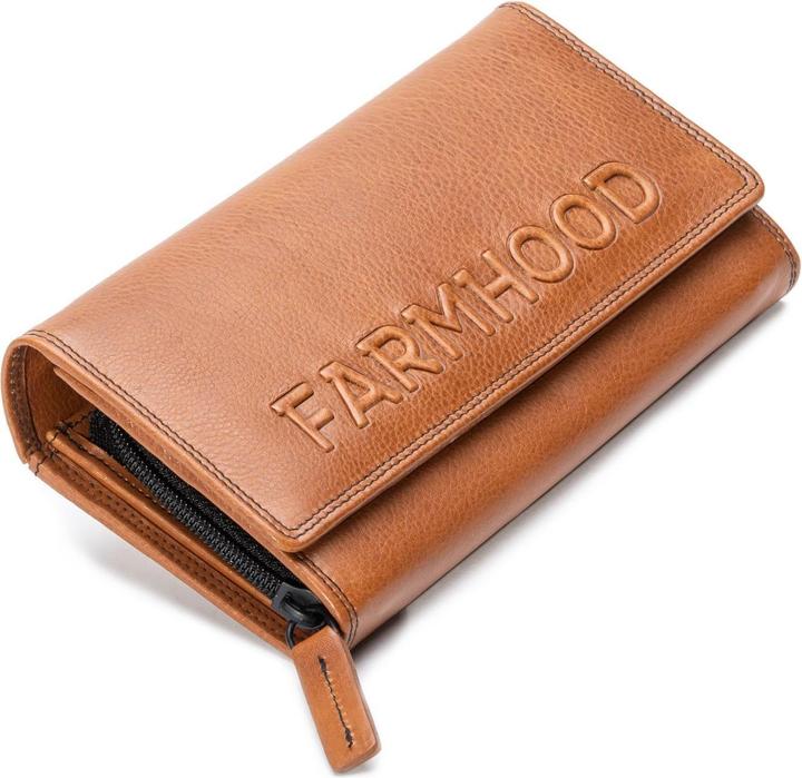 Actual product image Farmhood Memphis wallet RFID protection leather 19 cm