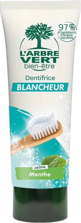 Actual product image L'arbre vert Eco Toothpaste Gentle White with Baking Soda (75 ml)