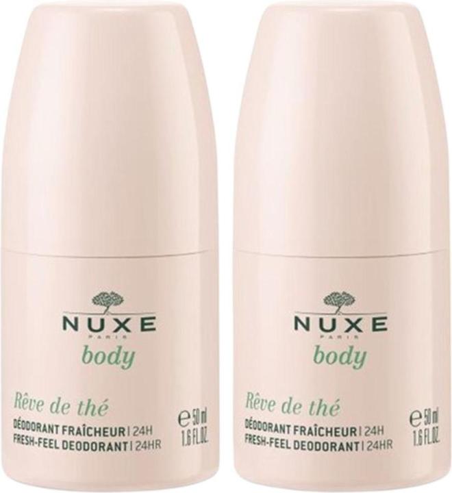 Produktbild Nuxe Rêve de Thé Duo EDeodorant 24h-Schutz erfrischend (Roll-on, 100 ml)