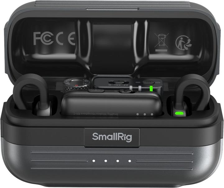 Actual product image SmallRig 5715 S70 Wireless Microphone with Multi-Device Compatibility (Black)