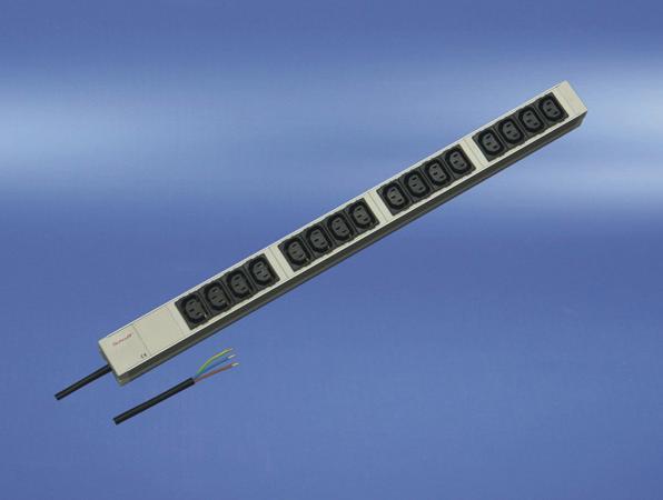 Produktbild Schroff Steckdosenleiste (16 x, C13, 0.61 m)