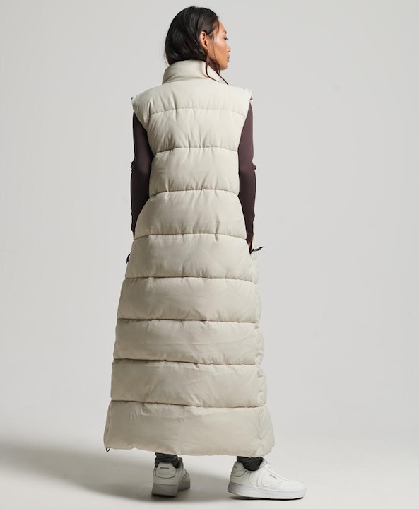 Produktbild Superdry lange ärellose daunenjacke ripstop (M)