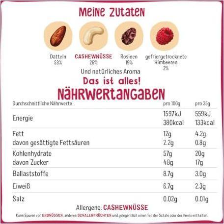 Image du produit Nakd Berry Delight (630 g, 18 pcs)