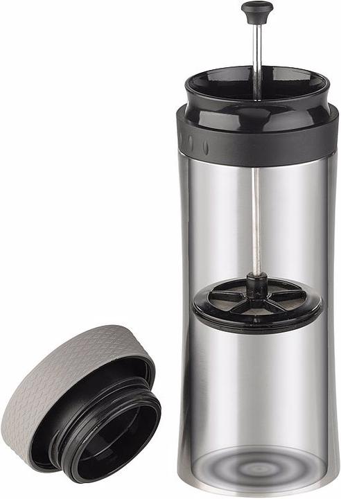 Immagine prodotto Rosenstein & Söhne Tazza termica 2in1 in acciaio inossidabile con sistema French press (0.48 l)