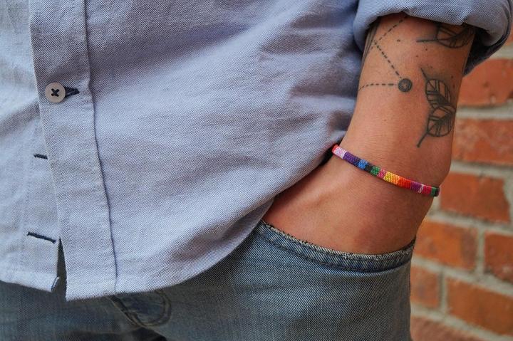 Immagine prodotto Made by Nami Pride Armband (30 cm, Cotone)