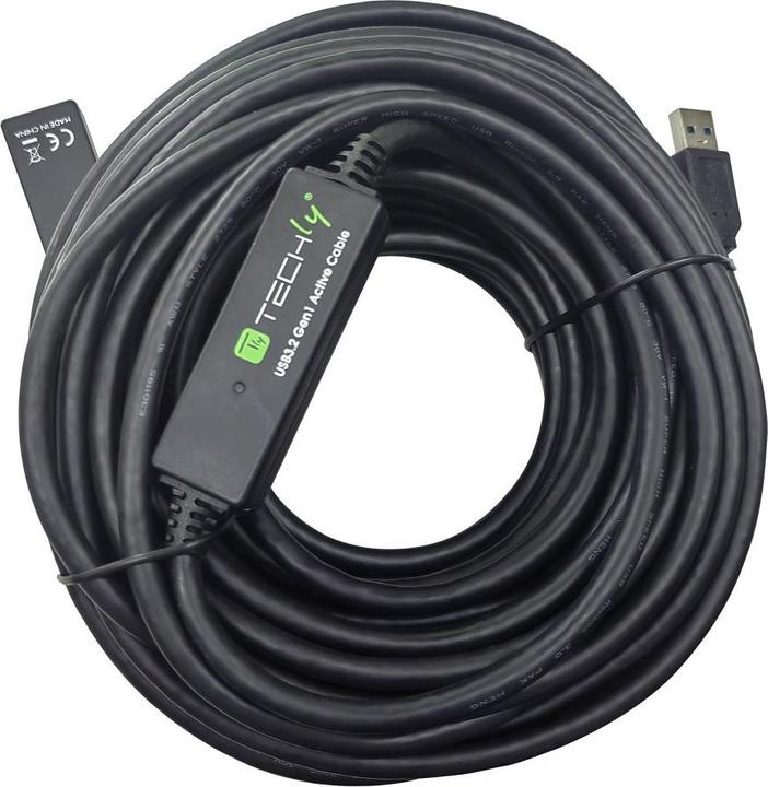 Actual product image Techly USB 3.0 repeater cable 20m (20 m)