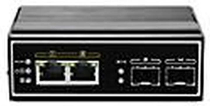 Produktbild LevelOne Switch 4 Port Gigabit PoE DIN-Rail,-40°C to 75°C (4 Ports)