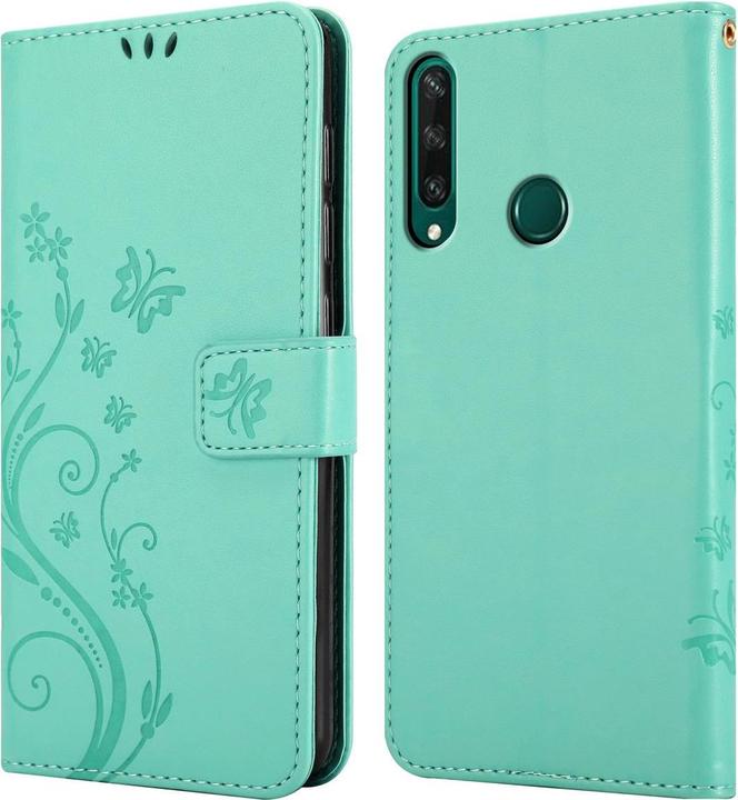 Actual product image Cadorabo Flower Book Cover (Huawei Y6p)