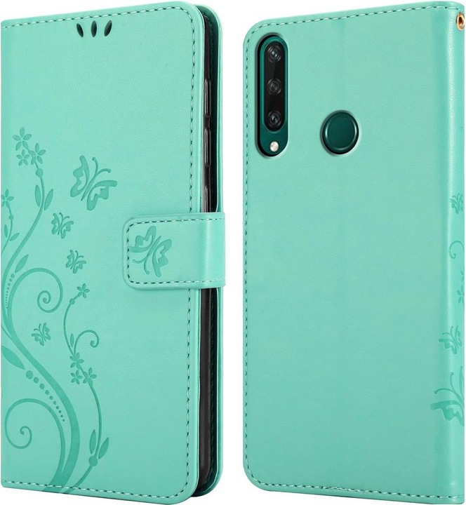 Produktbild Cadorabo Flower Book Cover (Huawei Y6p)