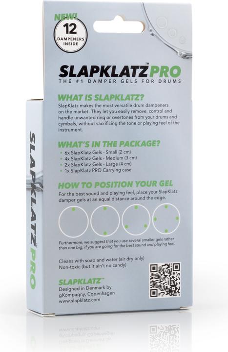 Image du produit Slapklatz SK PRO Gel Pads Clear 12 pcs.