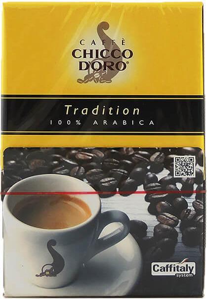 Actual product image Chicco D'oro Coffee Capsules Tradition 100 % Arabica (40 x Port.)