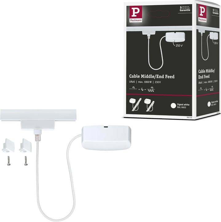 Actual product image Paulmann URail cable feed
