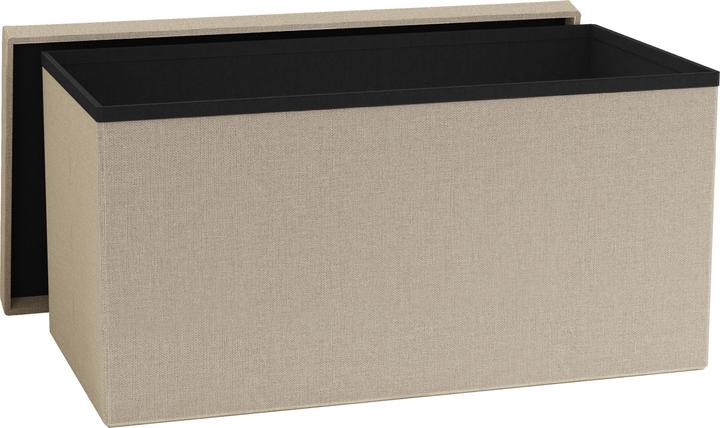 Produktbild VCM Stoff Sitztruhe Sitzbank Truhe Boxas (76 cm)