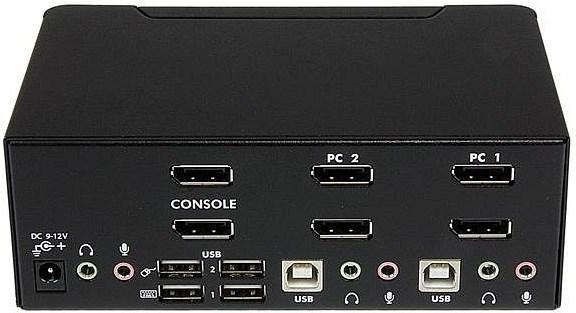 Produktbild StarTech 2 Port Dual DisplayPort USB KVM Switch
