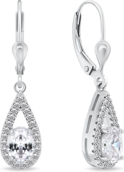 Immagine prodotto Brilio Argento - Orecchini in argento con zirconi trasparenti EA310W