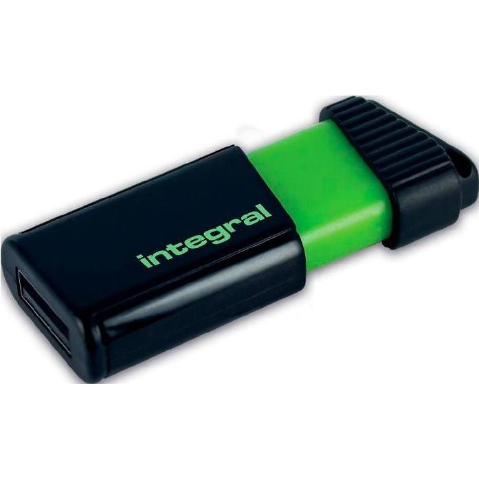 Thumbnail - Integral Pulse USB-Flash-Laufwerk (128 GB, USB 2.0, USB-A), USB Stick, Grün