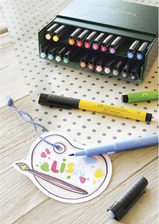 Image du produit Faber-Castell Pinceau d'artiste PITT (Multicolore, 24 x)