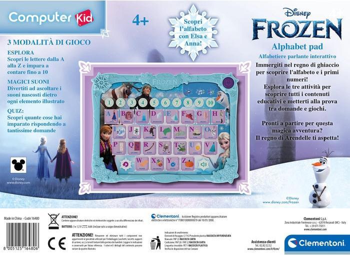 Actual product image Clementoni Frozen Alphabet Pad 4+