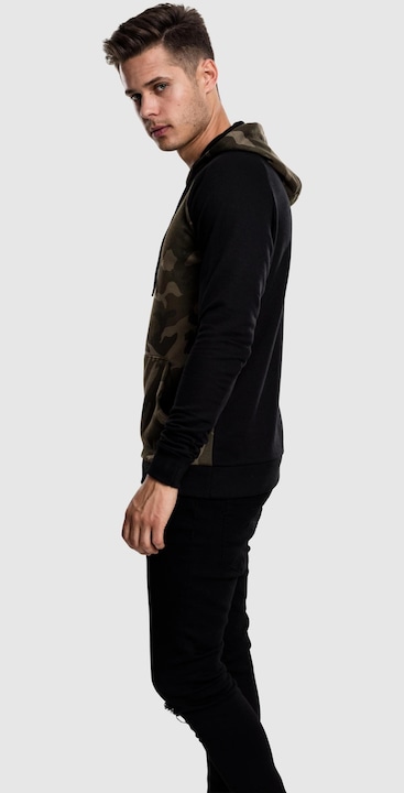 Immagine prodotto Urban Classics Felpa con cappuccio Camo Contrast Raglan (S)