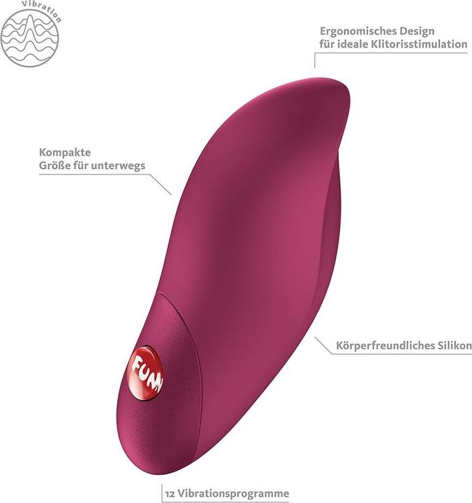 Productafbeelding Fun Factory - Charme Bullet Vibrator Weinrot
