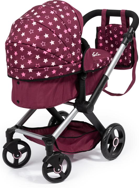 Image du produit Bayer Design 17023AA Poussette Combi Xeo, tas, bordeaux, roze, sterren