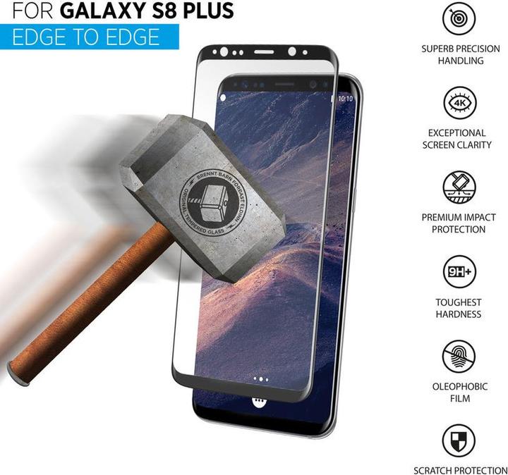 Actual product image Thor Edge to Edge (1 Piece, Samsung Galaxy S8+)