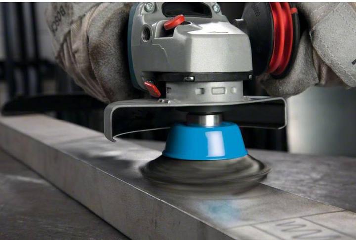 Produktbild Bosch Professional Zubehör PRO Metal heavy Topfbürste, 100 x 0,5 mm, Gewinde (P100)