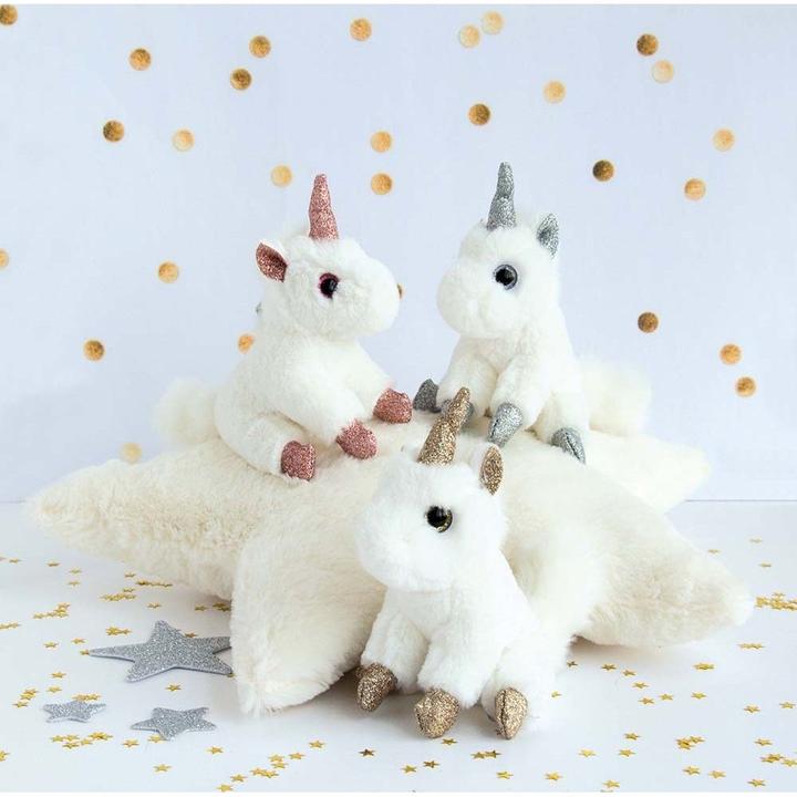 Actual product image Doudou et Compagnie Keychain unicorn