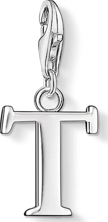 Produktbild Thomas Sabo Charm-Anhänger Buchstabe T (Silber)
