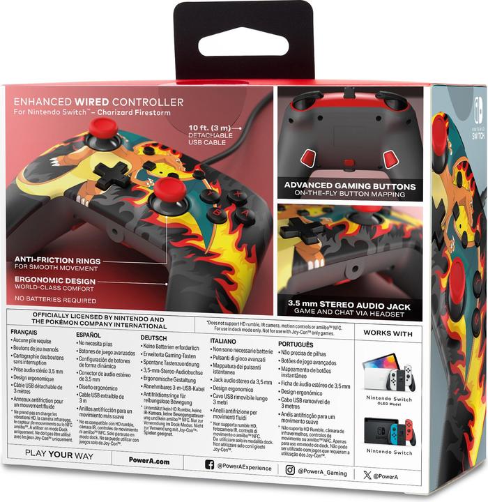 Image du produit PowerA ENHANCED - Wireless Controller (Switch, Switch Lite, Switch OLED)