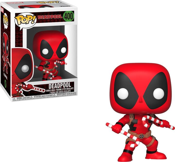 Produktbild Funko POP! - Marvel Comics: Holiday Deadpool (Candy Canes)