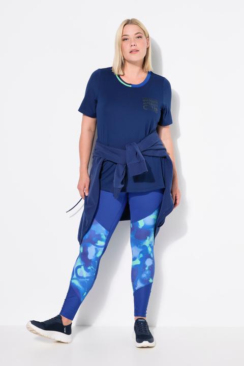 Actual product image Ulla Popken Quick Dry Abstract Print Leggings (46, 48)