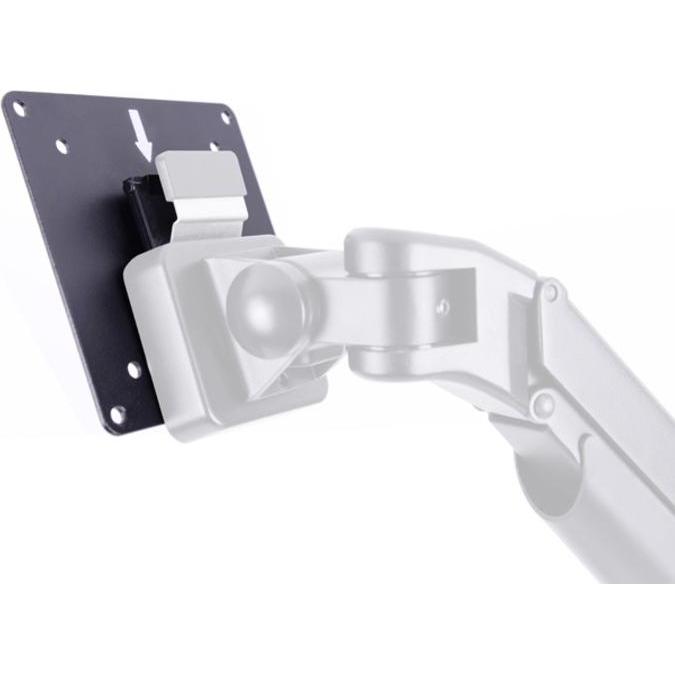 Multibrackets M VESA Schnellwechselplatte, Monitor Halterung, Schwarz