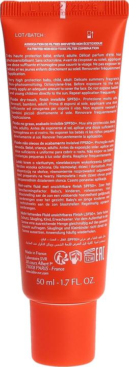 Fluide Sun Protection Factor 50 + (re) (Sonnencreme, SPF 50+, 50 ml)