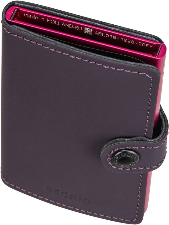 Actual product image Secrid Matte mini wallet -lompakko, liila/ fuksia
