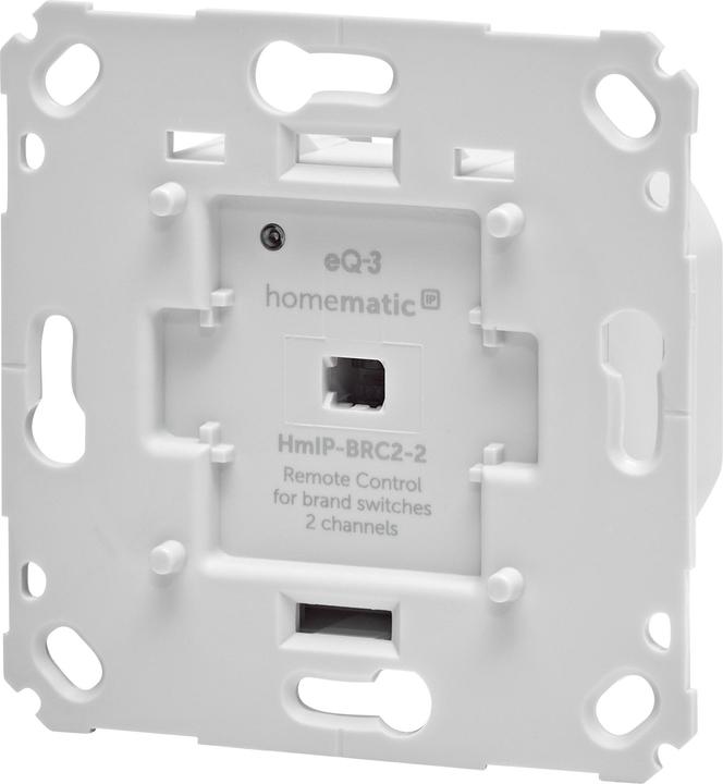 Produktbild Homematic IP HmIP Wandtaster– 2-fach,HmIP-BRC2-2