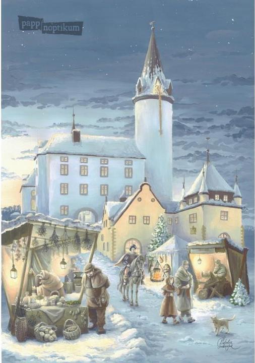 Produktbild Pappnoptikum 1081 - Rapunzel - Schloss Purschenstein (Klappkarte) (1 Stk.)