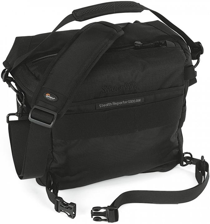 Actual product image Lowepro Stealth Reporter D550 AW, shoulder bag, black (Camera shoulder bag)