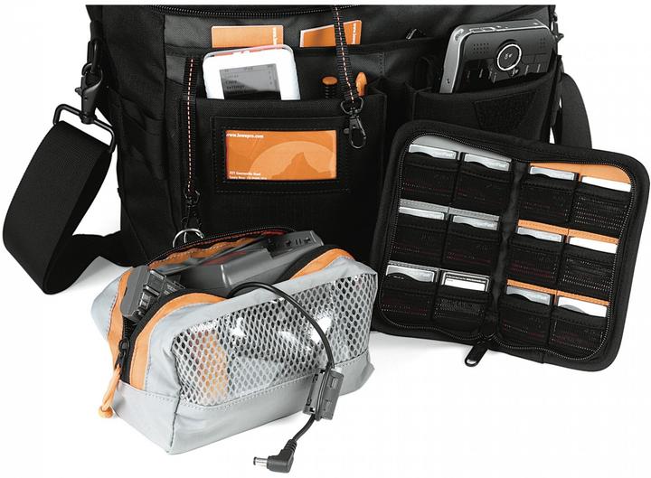 Actual product image Lowepro Stealth Reporter D550 AW, shoulder bag, black (Camera shoulder bag)