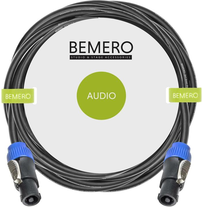 Actual product image Bemero BSC2929-2000BK SpeakON Kabel 20m (20 m, 1.50 mm²)