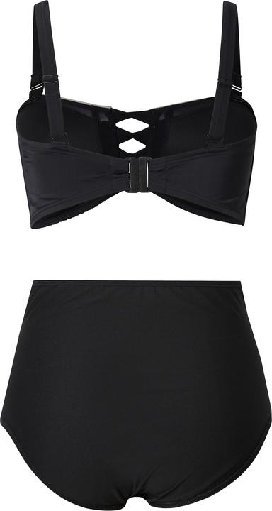 Produktbild Ulla Popken Bikini, Zierbänder, Softcups, Träger verstellbar, High Waist (42)