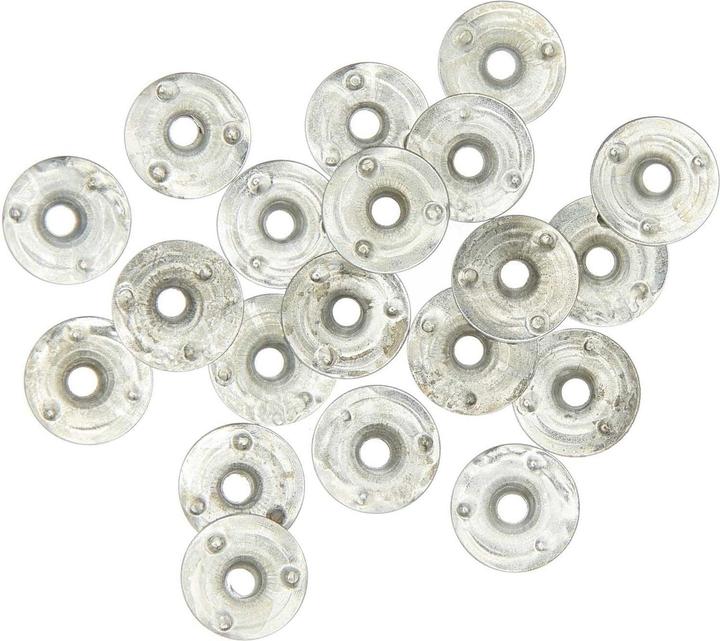 Rico Design Kerzendocht Halter Stahl, 20 Stück