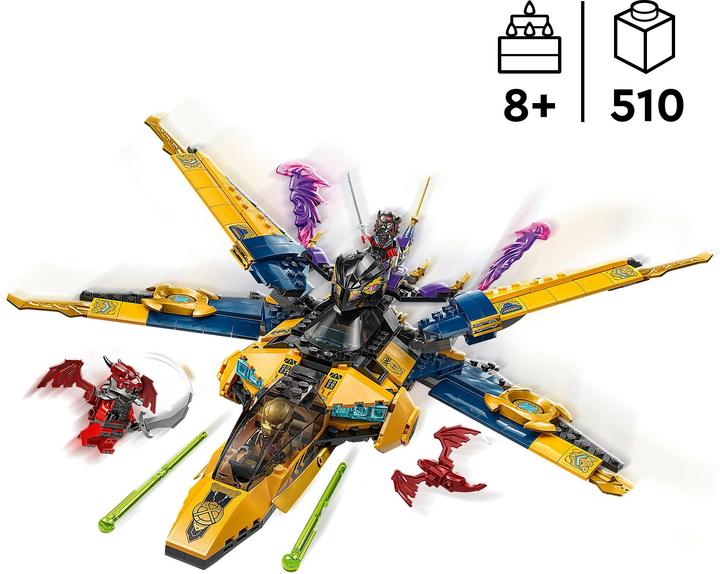 Actual product image LEGO Ras und Arins Super-Sturmflieger (71833, LEGO Ninjago)