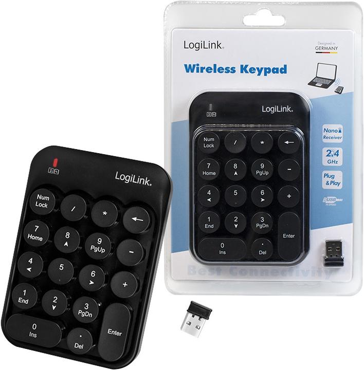 Image du produit LogiLink ID0173 (Pavé numérique, Sans fil)