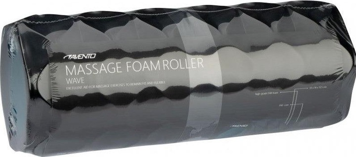 Actual product image Avento Massage Foam Roller - Wave -
