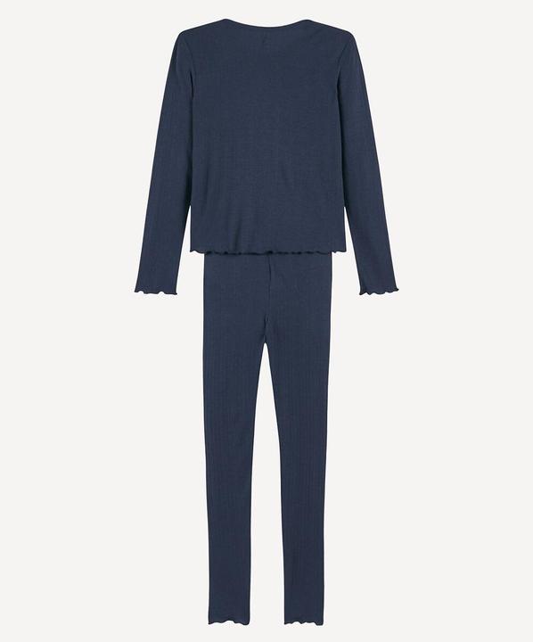 Produktbild La Redoute Collections Pyjama mit langen Ärmeln aus Pointelle-Mesh (92)