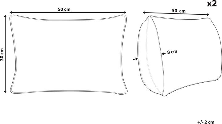 Image du produit Beliani Joycandy (30 x 50 cm)